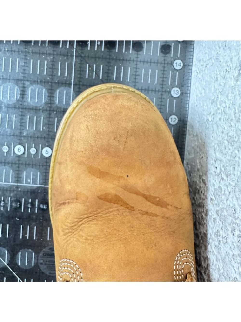 Timberland Premium 6-Inch Men Size 11.5M Wheat Nubuck Waterproof Leather Boot - Picture 11 of 11